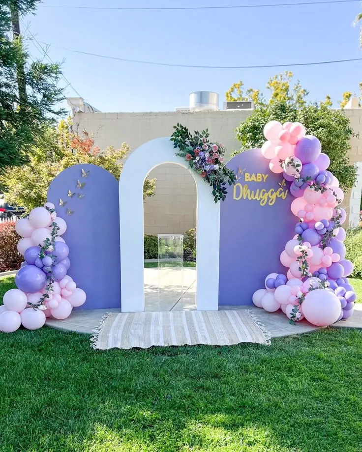 3 Board Balloons Backdrop